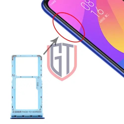 منفذ مدخل بيت الشريحة لهاتف شاومي مي CC9e / مي A3