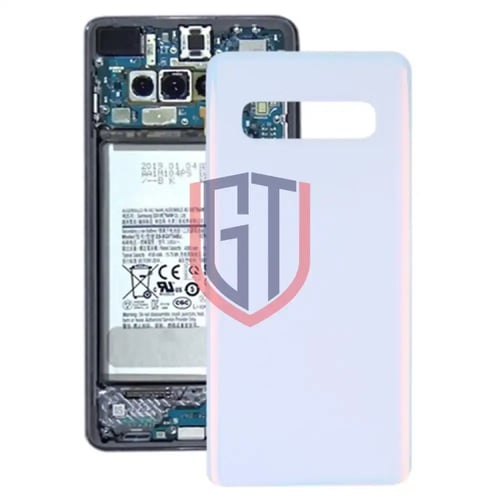 غطاء البطارية الخلفي الأصلي لهاتف Galaxy S10 SM-G9...