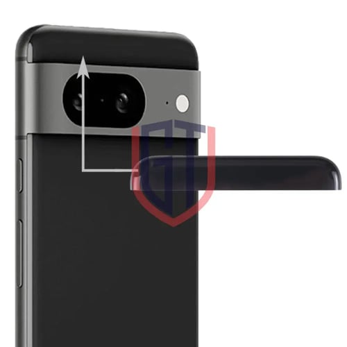 غطاء خلفي علوي أمامي أصلي لهاتف Google Pixel 8