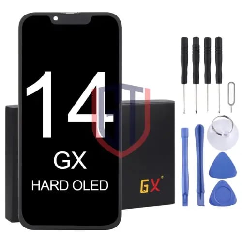 شاشة OLED صلبة لجهاز iPhone 14 GX
