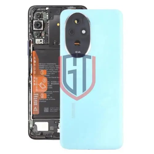 غطاء خلفي أصلي ببطارية Honor 200 مع غطاء عدسة الكا...
