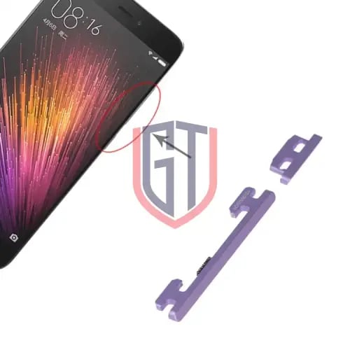 زر التشغيل وزر التحكم في مستوى الصوت لهاتف Xiaomi...