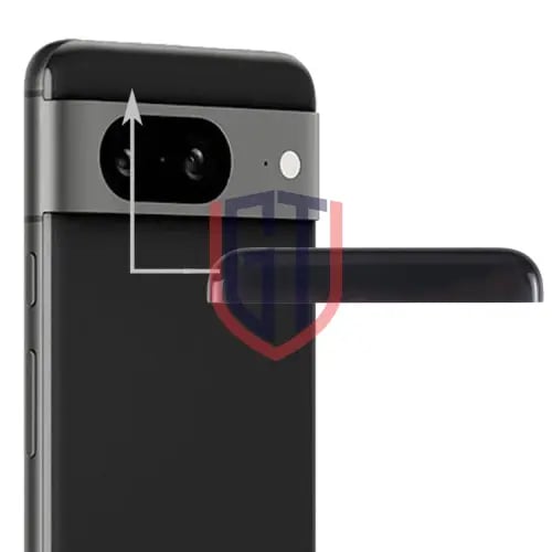 غطاء خلفي علوي أمامي أصلي لهاتف Google Pixel 8