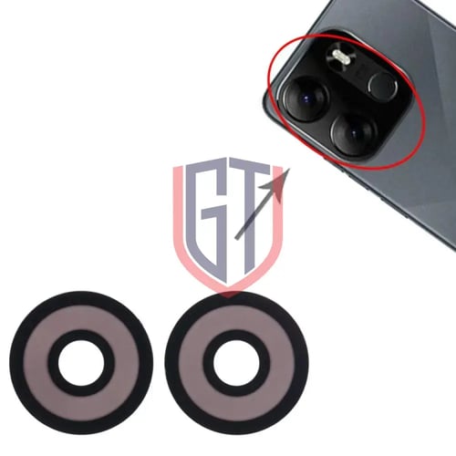 عدسة الكاميرا الخلفية لهاتف Tecno Pop 7