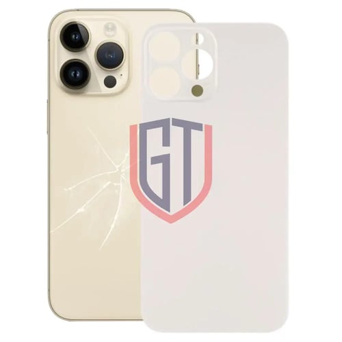 غطاء بطارية خلفي زجاجي سهل الاستبدال بفتحة كاميرا...