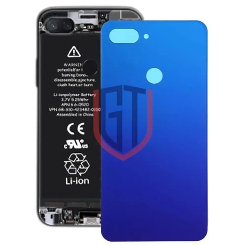 غطاء خلفي للبطارية لهاتف Xiaomi Mi 8 Lite