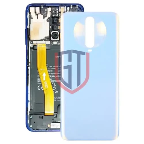 غطاء خلفي زجاجي للبطارية لهاتف Xiaomi Poco X2