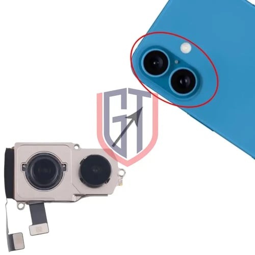 الكاميرا الخلفية لجهاز iPhone 16 Plus