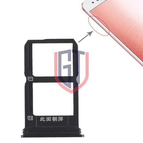 بيت منفذ مدخل الشريحة لهاتف فيفو X9s بلس 2 x