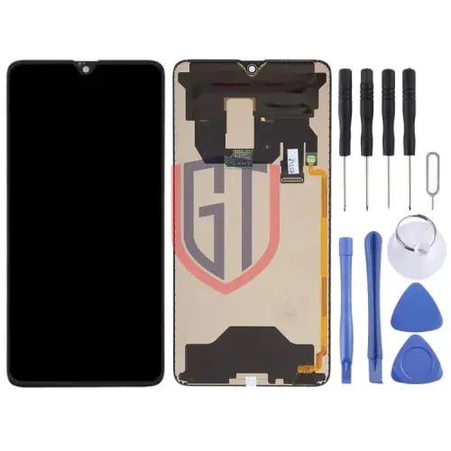 شاشة OLED LCD الأصلية لهاتف Huawei Mate 20 (أسود)