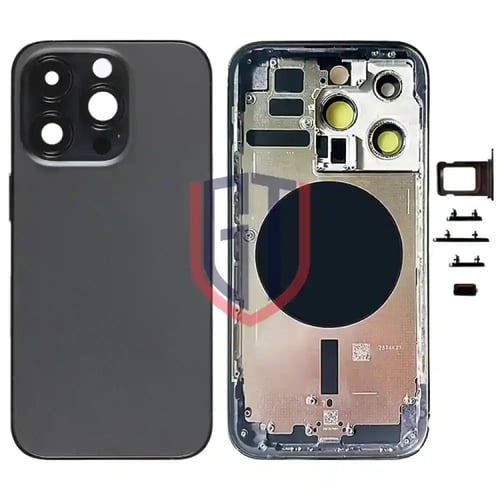 جرم لهاتف iPhone 14 Pro مع مفاتيح جانبية ودرج بطاق...