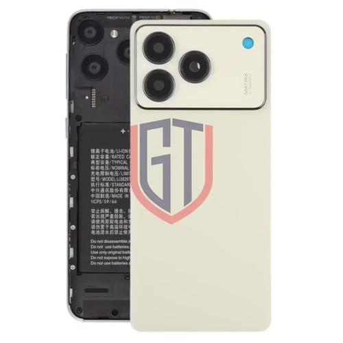 غطاء خلفي بلاستيكي مع غطاء عدسة الكاميرا لهاتف ZTE...