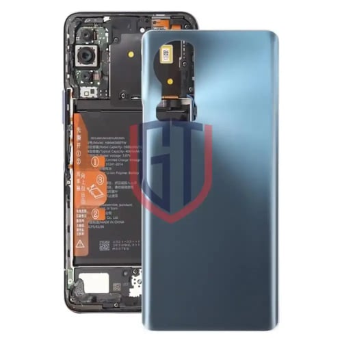 غطاء خلفي زجاجي للبطارية لهاتف Honor 80