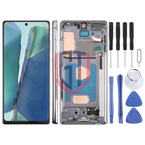 شاشة LCD TFT كاملة مع إطار لهاتف سامسونج جالاكسي ن...