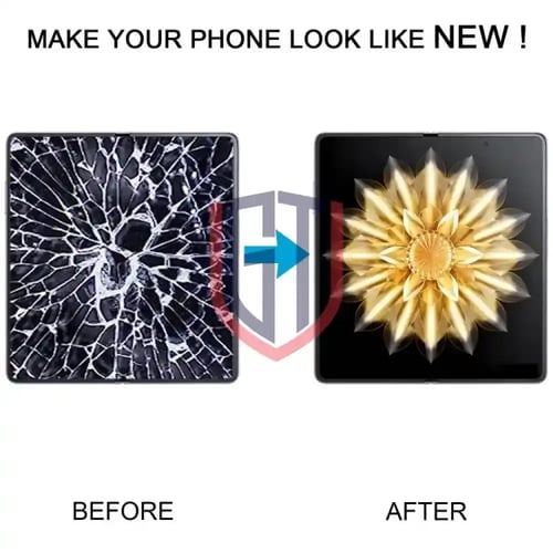 شاشة LCD الرئيسية الأصلية لهاتف Honor Magic V2 مع