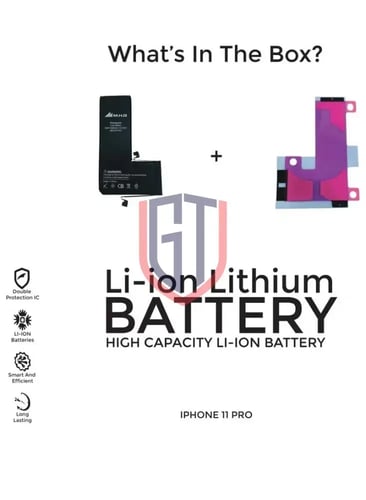 iPhone 11 Pro Battery Replacement Kit - بطارية عال...