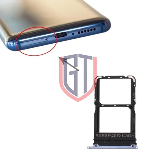 منفذ مدخل بيت الشريحة لهاتف شاومي مي 10