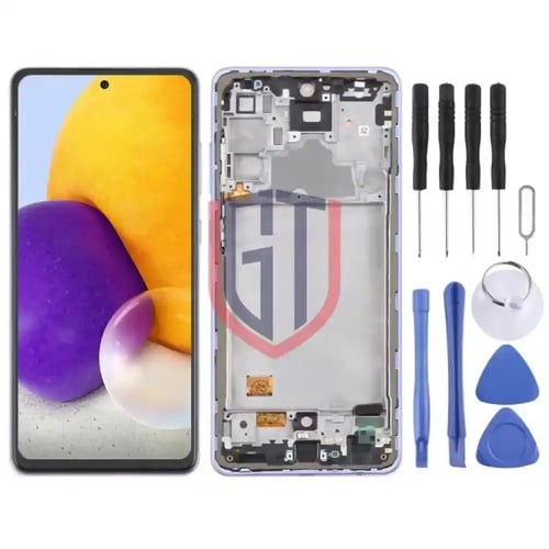 Samsung Galaxy A72 4G SM-A725 شاشة OLED LCD مقاس 6...