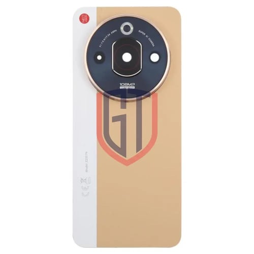 غطاء خلفي جلدي مع لاصق / غطاء عدسة الكاميرا لهاتف...