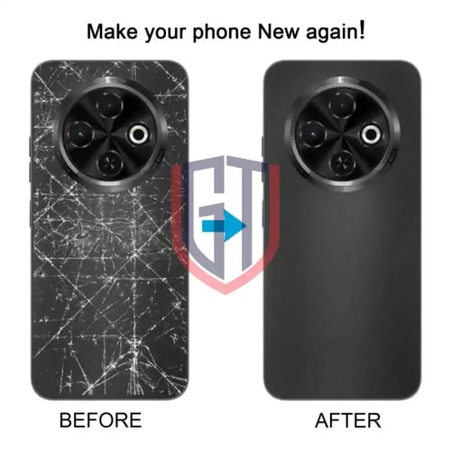 غطاء خلفي للبطارية لهاتف Tecno Spark 30C (أخضر)