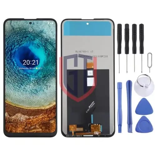 شاشة LCD لهاتف Nokia X10 TA-1350 TA-1332 (أسود)