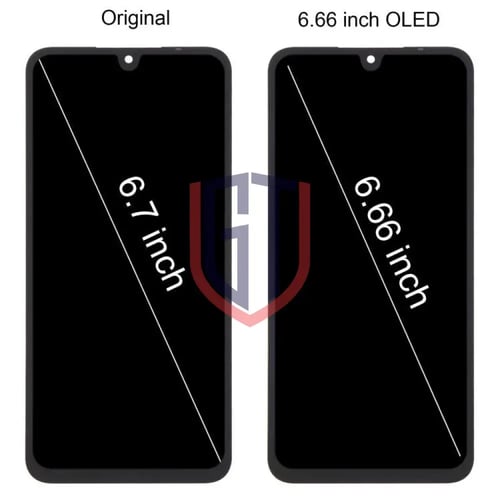 شاشة OLED LCD مقاس 6.66 بوصة لهاتف Samsung Galaxy...