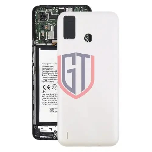 غطاء خلفي للبطارية لهاتف Tecno Spark 6 Go