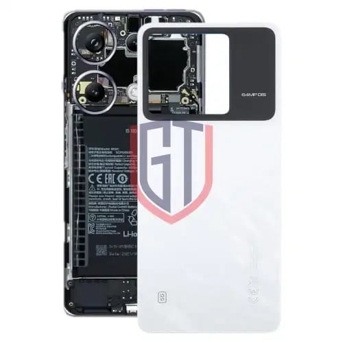 غطاء خلفي للبطارية لهاتف Xiaomi Poco X6 5G