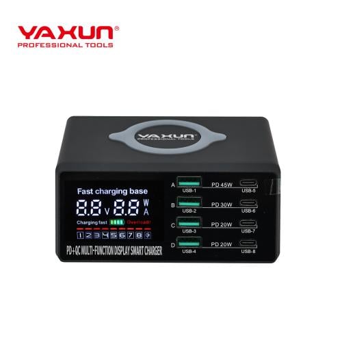 YAXUN YX-X9D 8-IN-1 MULTI-FUNCTION WIRELESS CHARGE...