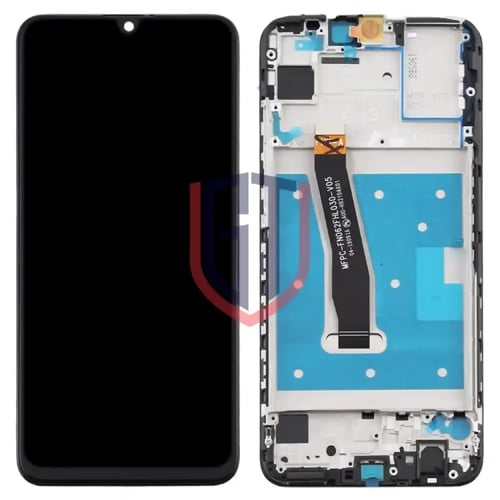 شاشة LCD لهاتف Huawei P Smart (2020) مع إطار (أسود...