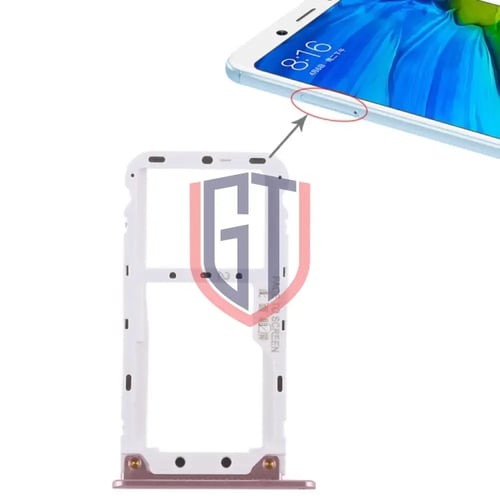 منفذ مدخل بيت الشريحة المزدوج لهاتف شاومي ريدمي نو...