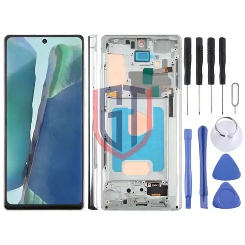 شاشة LCD TFT كاملة مع إطار لهاتف سامسونج جالاكسي ن...