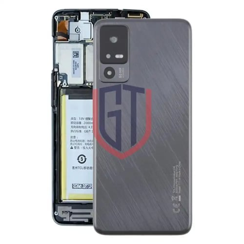 غطاء خلفي أصلي مع غطاء عدسة الكاميرا لجهاز TCL 40...