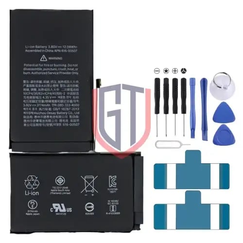 بطارية ايفون XS ماكس M.H.Q - مع ادوات التركيب و ضم...