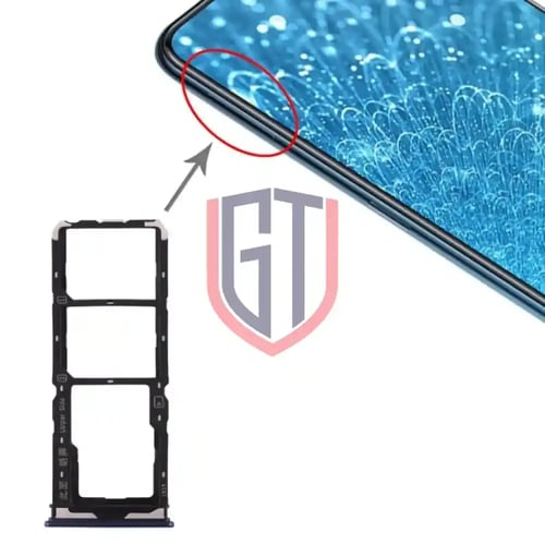 بيت منفذ مدخل الشريحة والذاكرة الأصلي لهاتف فيفو Y...