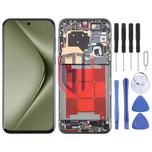 شاشة LCD أصلية لهاتف Huawei Pura 70 Ultra مع إطار