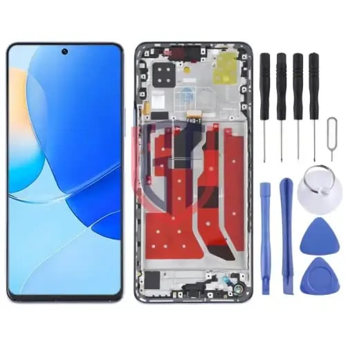 شاشة LCD الأصلية ومع إطار لهاتف Huawei Nova 9 SE