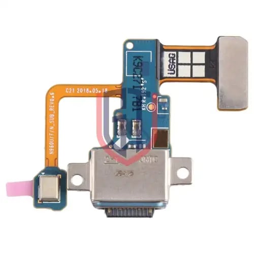 لوحة مدخل منفذ الشحن الاصلية لهاتف سامسونج نوت 9