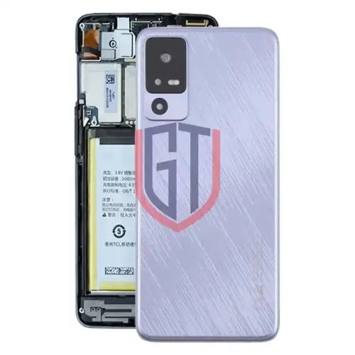 غطاء خلفي أصلي مع غطاء عدسة الكاميرا لجهاز TCL 40...