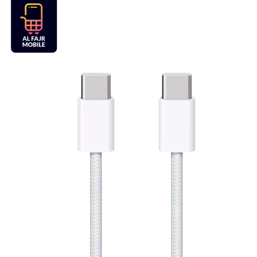 كيبل ايفون 15 الأصلي 1 متر 60 واط منفذ USB-C الى U...