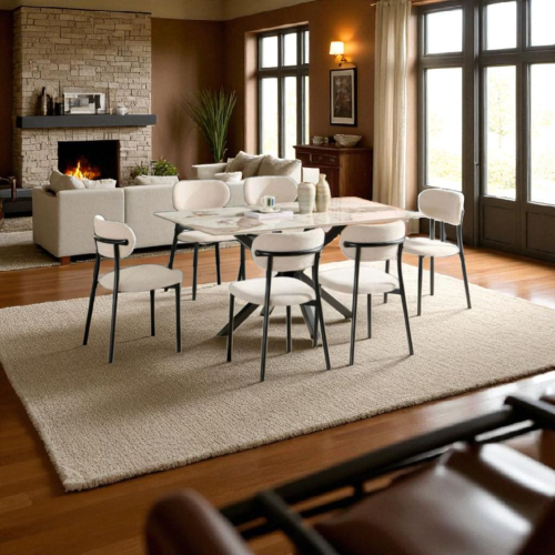 طاولات طعام مستطيل