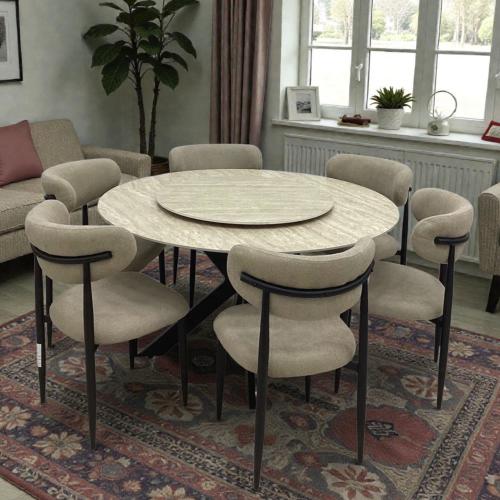 طاولة طعام دائري