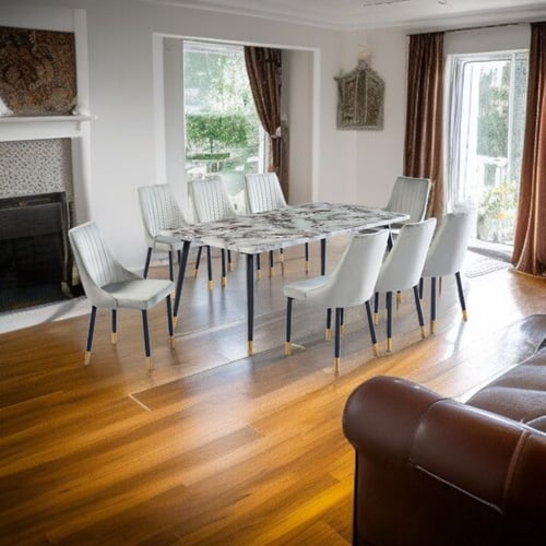 طاولة طعام رخام 10اشخاص