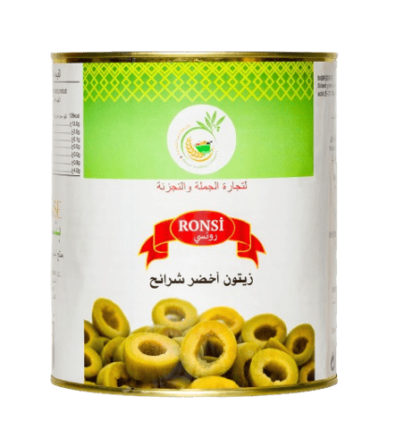 زيتون أخضر شرائح رونسي 3كغ