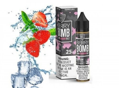 نكهة بيري بومب فراولة ايس BERRY BOMB strawberry IC...