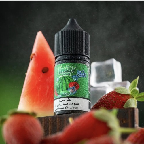 نكهة تويست بطيخ فراولة ايس TWIST WATERMILON STRAWB...