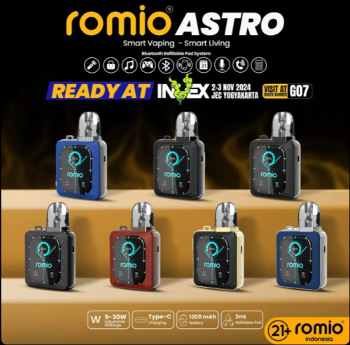 سحبة روميو استرو بود Romio Astro 30W Pod Kit