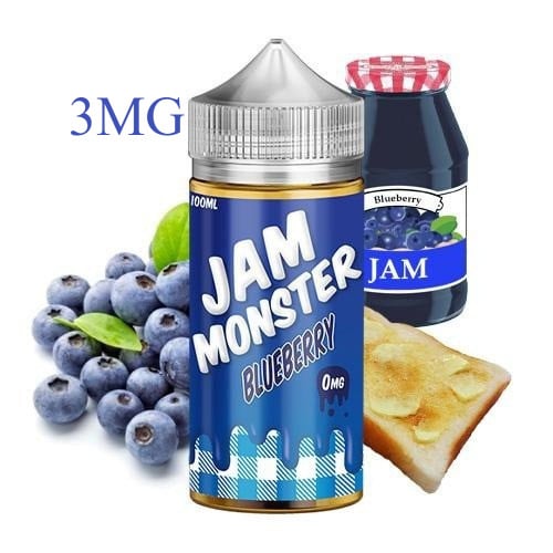 نكهة جام مونستر فطيرة التوت البري - JAM Monster Bl...