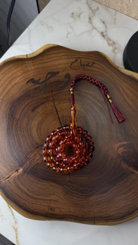 Honey saffron oval