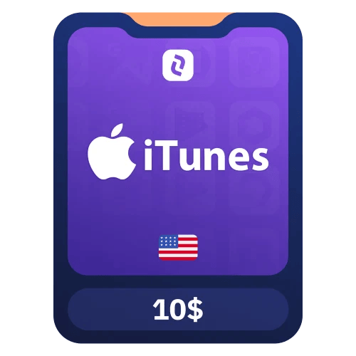 ايتونز أمريكي 10 $